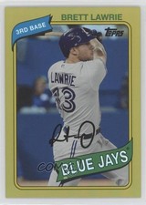 2014 Topps Archives Gold /199 Brett Lawrie #58 b2t