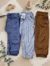 3er Set H&M & C&A Jogginghosen Gr. 86