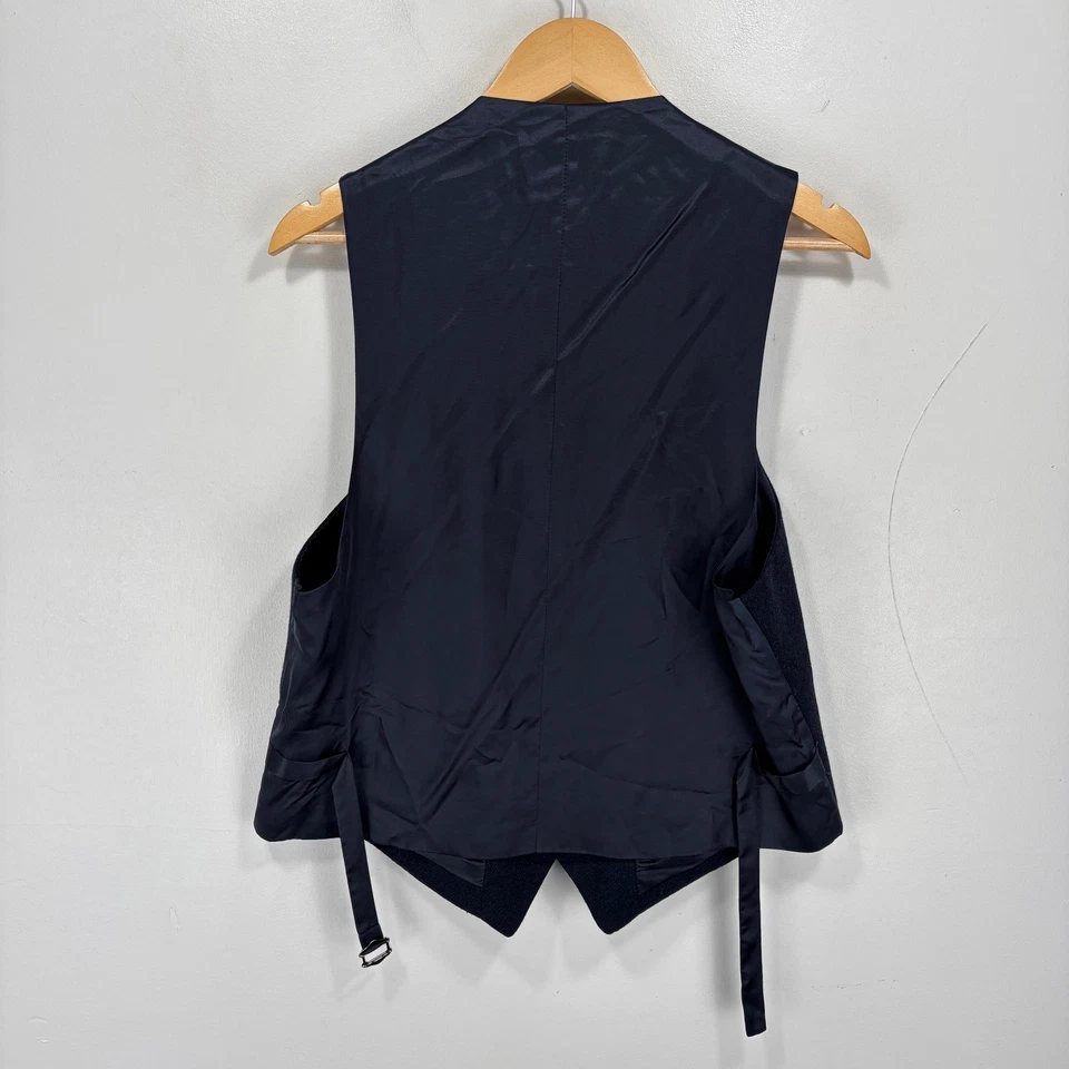 Мужской шерстяной жилет Brooks Brothers 1818 Madison размер 40R темно-синий костюм отдельный - Изображение 4 из 4