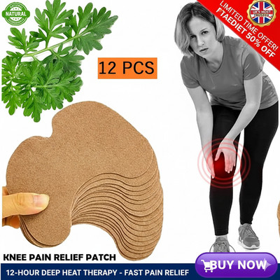 Knie Schmerzlinderung Pflaster Wermut Moxa Hot Moxibustion Pflaster selbstwärmend Pflaster UK