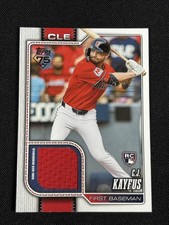 2026 Topps Real One Relics #35 C.J. Kayfus  Guardians