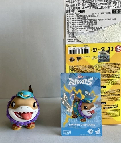 Authentic Hot Toys Marvel Rivals Cosbi Sunshine Land Shark (open box)-US Seller
