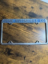Vintage Rome Automobile Co Georgia Dealer License Plate Frame VW Volkswagen