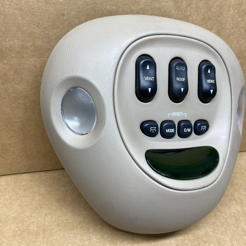 Ford F-150 F150 1997-2003 consola superior domo mapa luz techo corredizo interruptor gris Foto 4 de 4