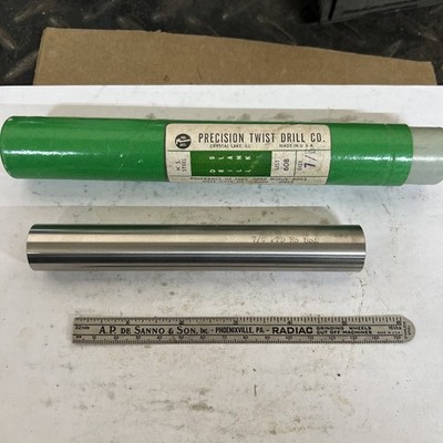 Precision Twist Drill Co. Drill Blank 7/8 '' HS Steel Drill High Speed PTD 6''
