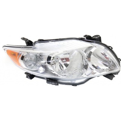 Fits 2009 2010 Toyota Corolla Passenger Side Headlight CAPA TO2519116