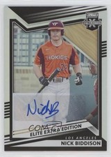 2022 Panini Elite Extra Edition Signatures Nick Biddison #135 Auto tj1