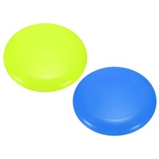 Flugscheibe 10,8" 175 Gramm 2Pcs Sport-Trainingsdisk, fluoreszierendes Gr&uuml;n Blau