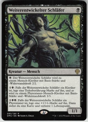 MTG - Evolved Sleeper/Weiterentwickelter Schläfer - DMU - Deutsch - EX