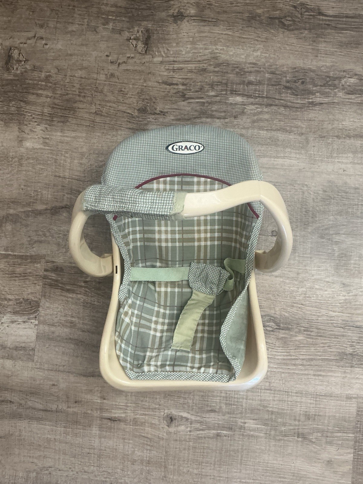 Graco Tolly Tots Vintage Tan Doll Carrier Y2K Pretend Play P