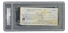 Bob Gibson St. Louis Cardinals Signed Slabbed  Bank Check #2426 PSA/DNA
