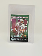 1997 Score Board Playbook Dan Marino Magnified Silver 0006/2700 - Miami Dolphins