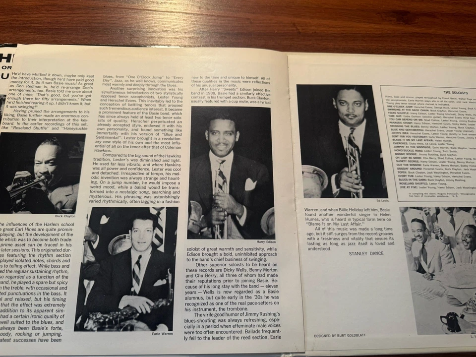 The Best of COUNT BASIE orchestra Decca Deluxe 2LP gatefold w/ booklet DXSB-7170 Foto 3 de 4