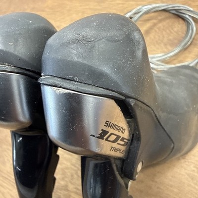 Shimano 105 ST-5700 ST-5703 3x10 Triple Road Bike Shifter Pair | eBay