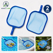 2PC Supply Professional Swimming Pool Leaf Skimmer Net - Ultra Fine Mesh Netting