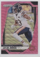 2024 Panini Prizm Pink Wave Prizm Jaylon Johnson #51 3v8
