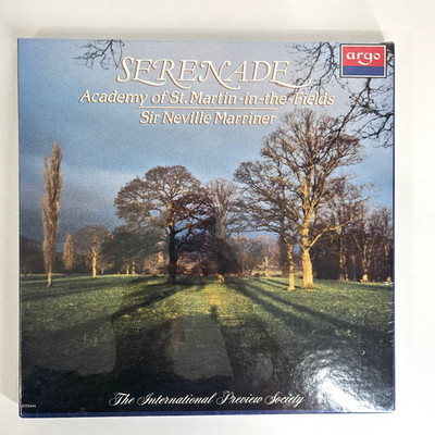 Academy Of St Martin-in-the-Fields, Sir Neville Marriner, Serenade, Vinyl Sealed