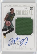2015 National Treasures College Colossal Prime Signatures /25 Joe Young Auto s7f