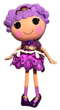 Dijes Lalaloopsy muñeca púrpura de siete quilates amatista tamaño completo usada