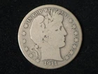 1911-S Barber Silver Half Dollar Good+ 130217
