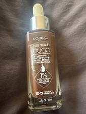 L'Oreal True Match Nude Hyaluronic Tinted Serum, 10-12 VERY DEEP TRES PROFOND
