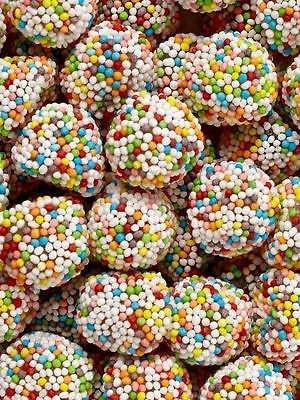 Bayside Candy Gummy Nonpareil Rainbow Berries - Gummi Rainbow Berries
