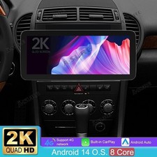 12.3" 4+64G Android 14 Autoradio Carplay Navi 2K WIFI F&uuml;r Mercedes-Benz SLK R171