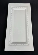 Nora Fleming RETIRED Y5 Pearl Dot Rectangular Bread Tray