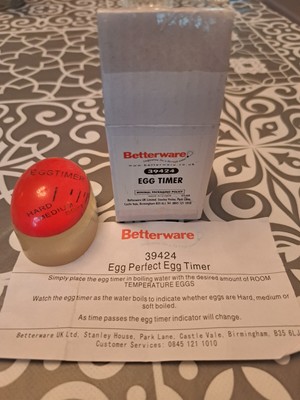 Betterware Ei Perfect Eiertimer. (BgP)