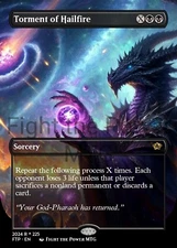 Torment Of Hailfire Style Card For EDH and Playtest