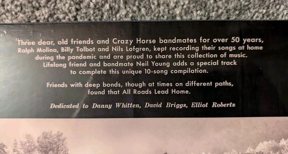 MOLINA, TALBOT, LOFGREN, YOUNG - ALL ROADS LEAD HOME VINYL LP (NEW) - Imagem 4 de 4