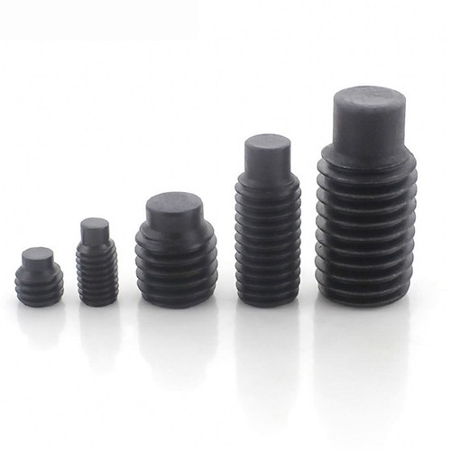 M6 M8 M10 GRUB SCREWS SOCKET SET SCREWS DOG POINT HIGH TENSILE 12.9 BLACK OXIDE - Picture 4 of 4