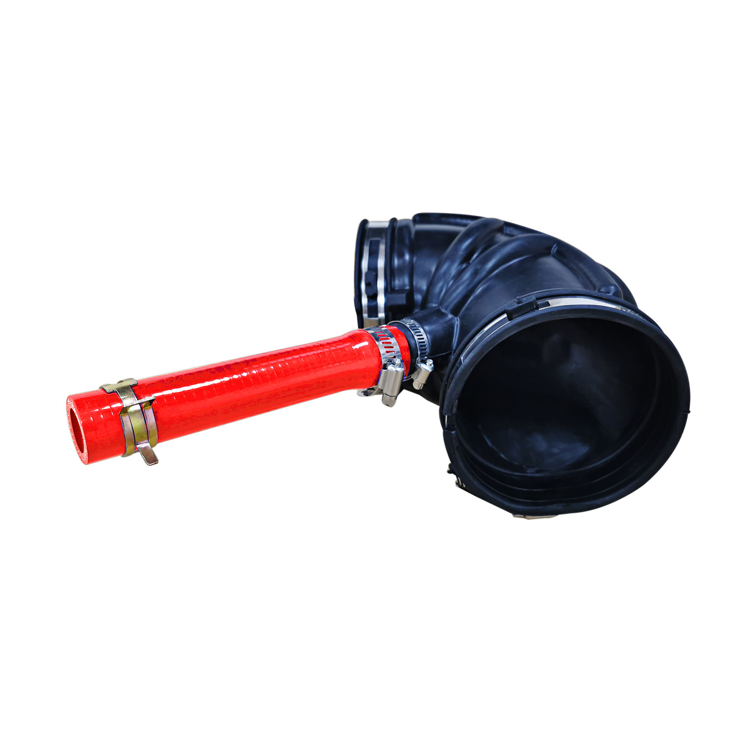 Red Intake Clean Air Duct Pipe For 2007-2018 08 Dodge Ram 2500 3500 6.7L Diesel thumbnail 5