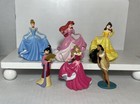 Disney Princess Figures 3.5 Inch, Ariel Cinderella Belle Mulan Aurora Pocahontas