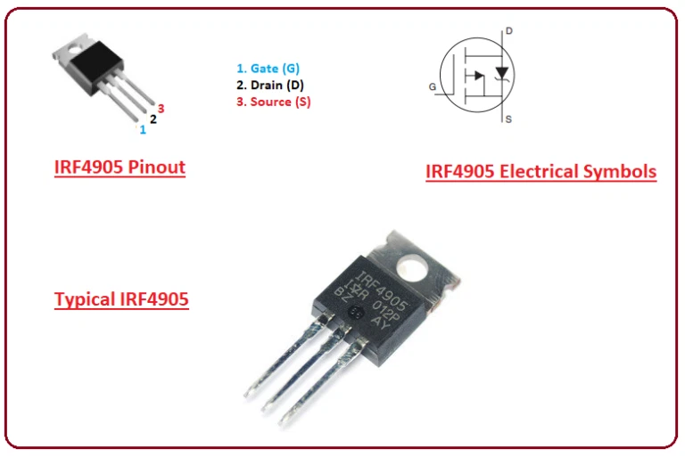 IRF9640 P-Channel Power MOSFET: Datasheet, Specifications,, 58% OFF