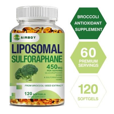 Liposomal Sulforaphane -Ultimate Antioxidant Power, Liver Healt, High Absorption