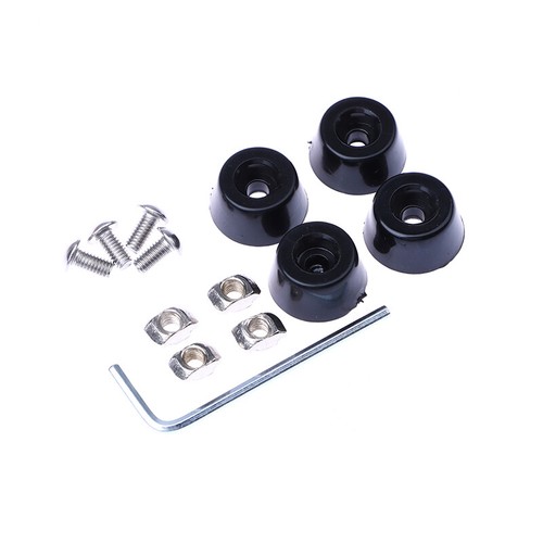 1 Set 3D Printer Part Antivibration Feet Anti-vibration Rubber Landing Mat Feet - Afbeelding 12 van 12
