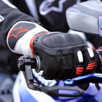Alpinestars SP-5 Sports Motorcycle Gloves Leather Short Summer