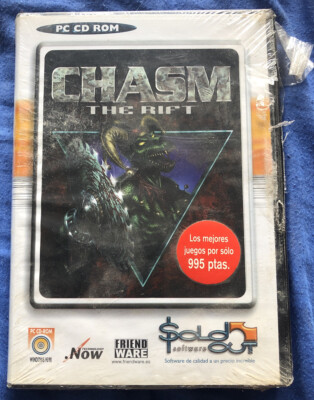 Chasm The Rift Videojuego PC Windows 95/98 Edition Sold Out