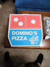 Authentic Domino’s Pizza Stranger Things Netflix FRESH 80’s Retro Box