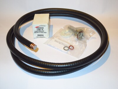 Andrew  7/16 Stecker für 1/2 Zoll Flexwell-Kabel L4TDM-PS inclusive ca. 2m Kabel