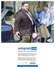 Nick Frost Signed Autographed 8x10 Photo Shaun of the Dead ACOA COA