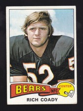 1975 Topps Rich Coady #319 Chicago Bears