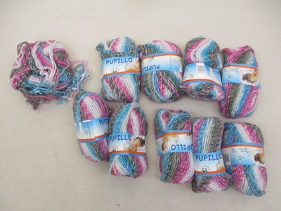 Lot of 10 - Ornaghi Filati Yarn Pupillo 50% Merino 50% Acrylic Yarn # 507