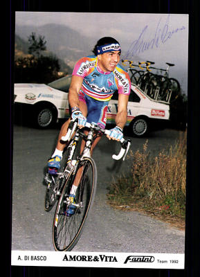 Alessio di Basco Autogrammkarte Original Radfahren + G 23860