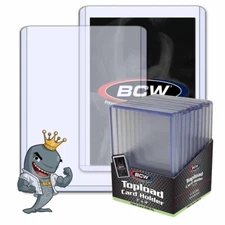 BCW 7mm Topload Card Holder (240pt) 10ct Pack FREE SHIP
