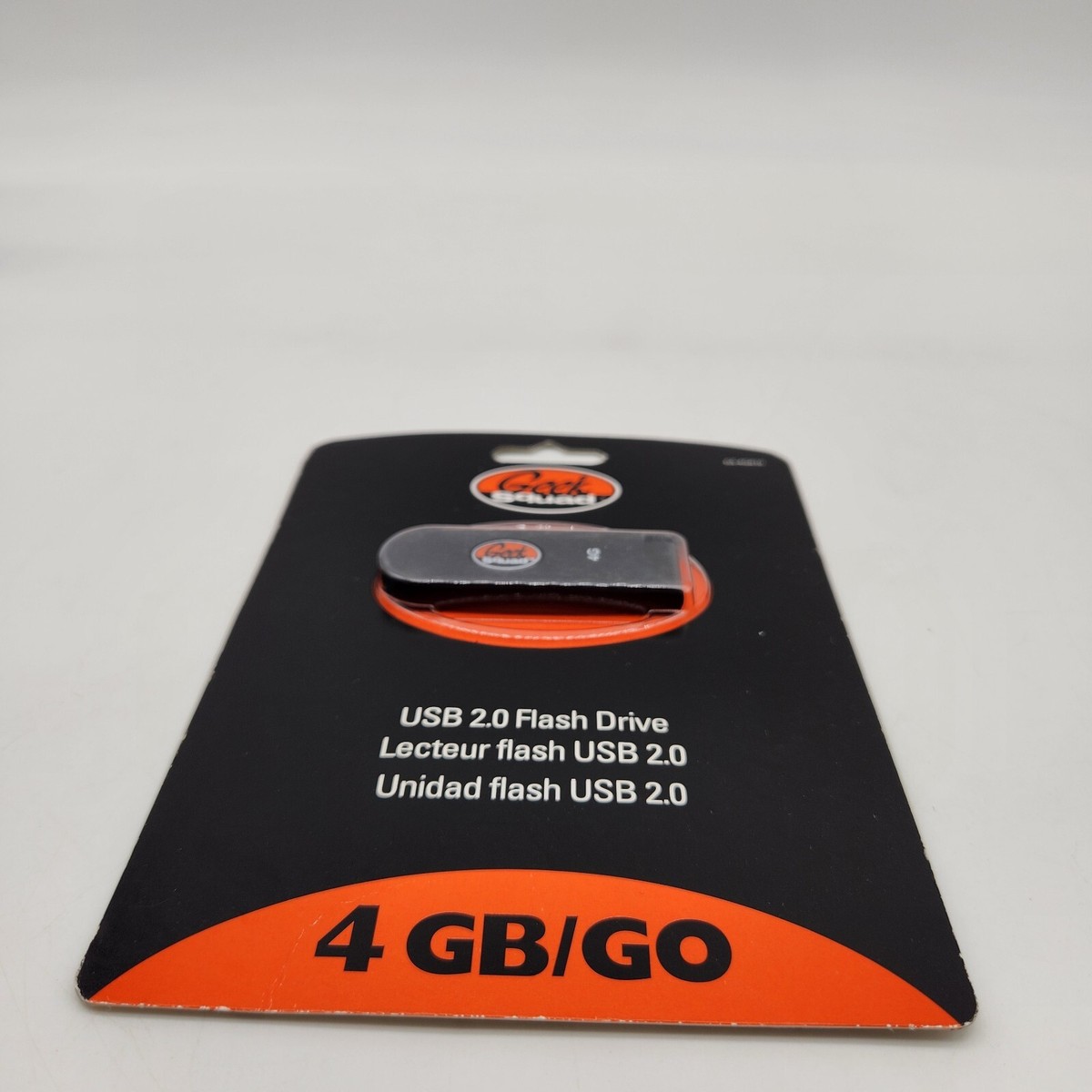 Lotto 2 Chiavette USB 4GB Girevoli – Memoria Flash 2.0, Chip Grado A, Colore Nero