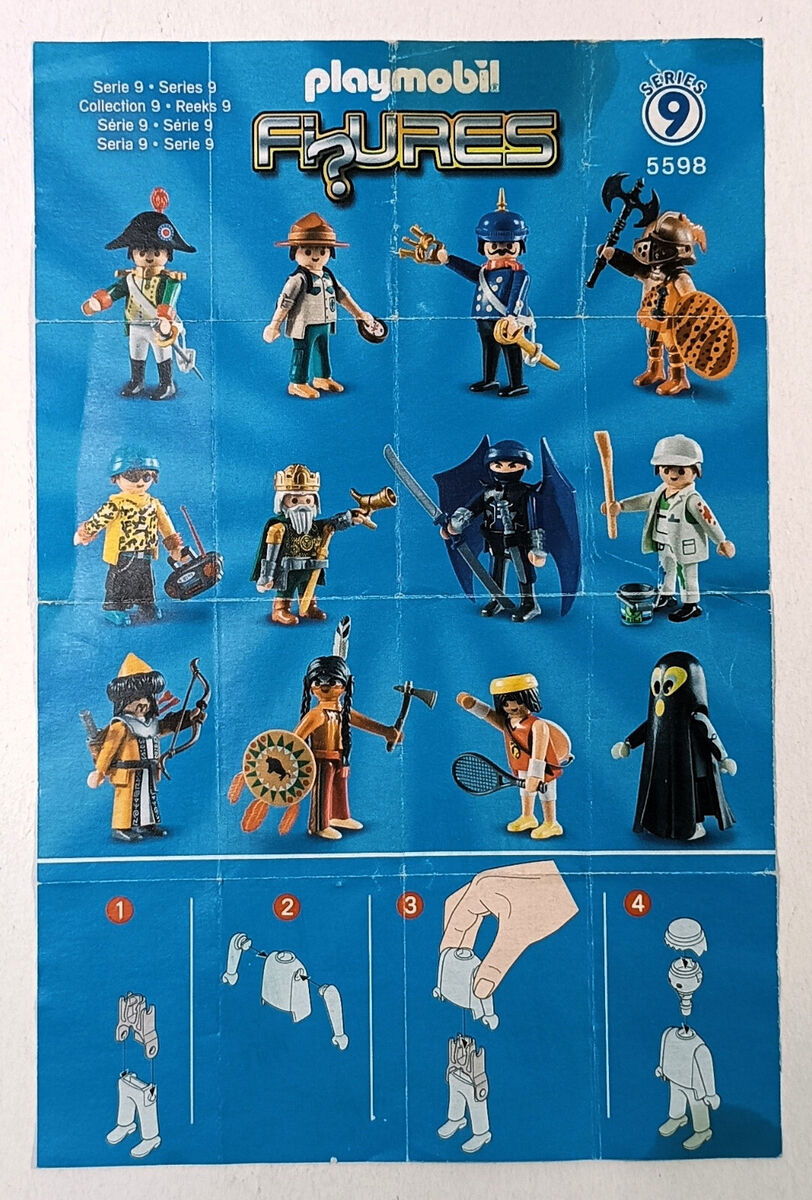 GEOBRA PLAYMOBIL 2014 - 5598 BLIND BAG FIGURES SERIES 9 GEOBRA PLAYMOBIL 2014 - 5598 BLIND BAG FIGURES SERIES 9