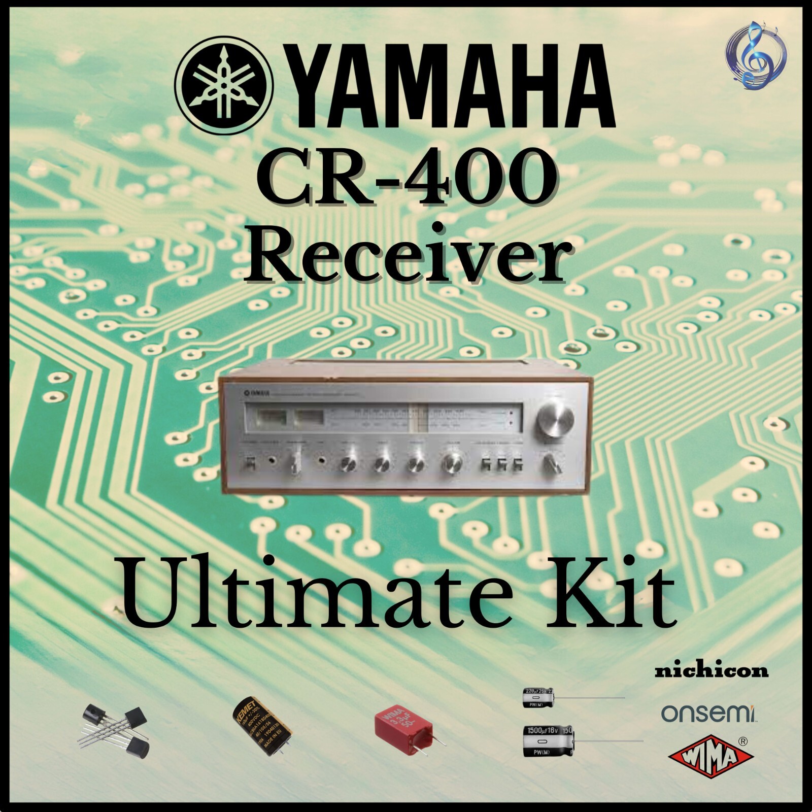 Yamaha CR-400 vintage audio equipment - eBay listing photo 4