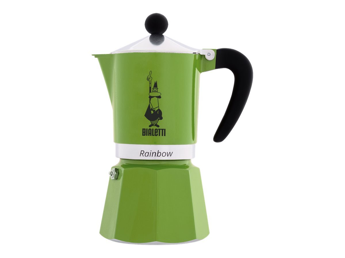 Bialetti Rainbow Caffettiera 1 tazza verde 0,06 L Alluminio 0004971